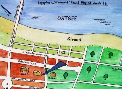 Lageplan Seestr. 3 B
